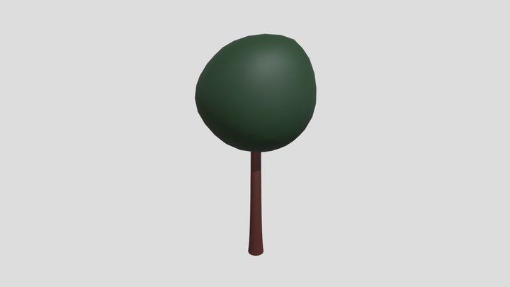 Bendy Tree 3D Model