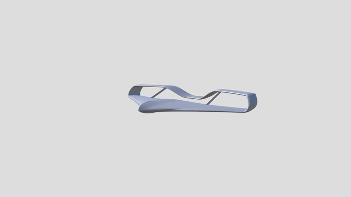 BWB Boxwing Concept 3D Model