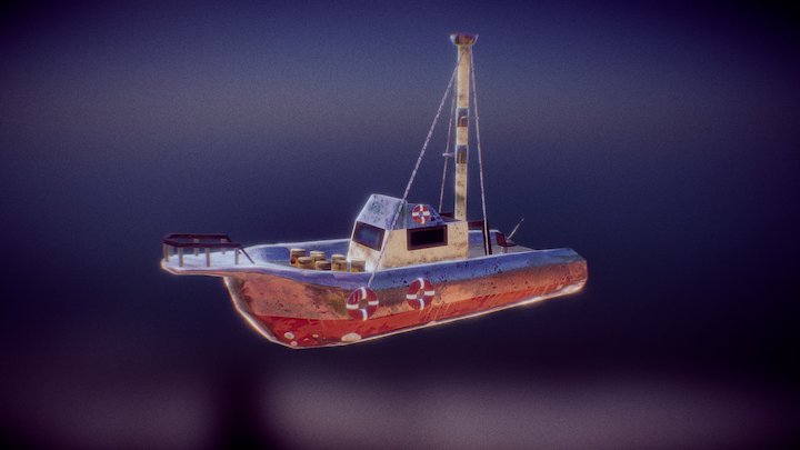 Boat Jaws 3D Model