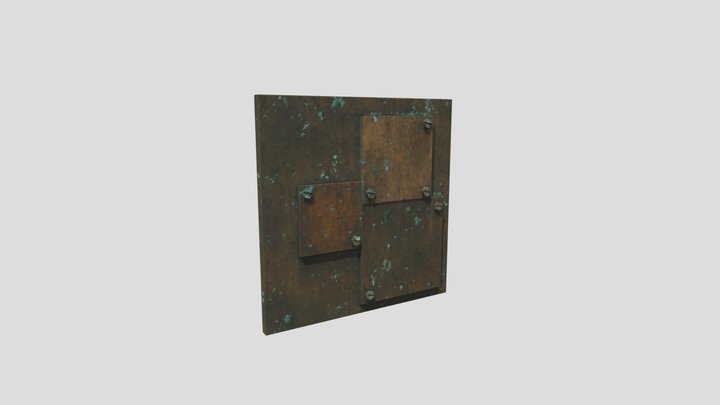 WallMetal1V2 3D Model