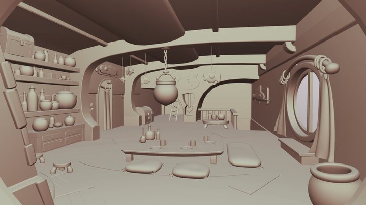Kerub's House 3D Model