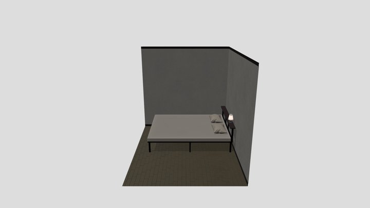 The bedroom 3D Model
