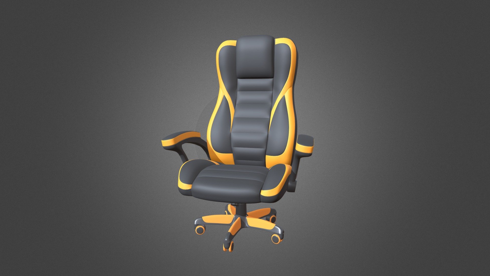 Игровое кресло 3д модель