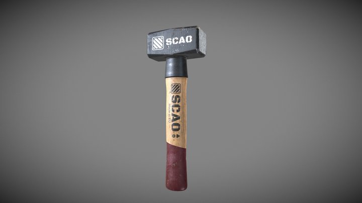 Club Hammer 3D Model
