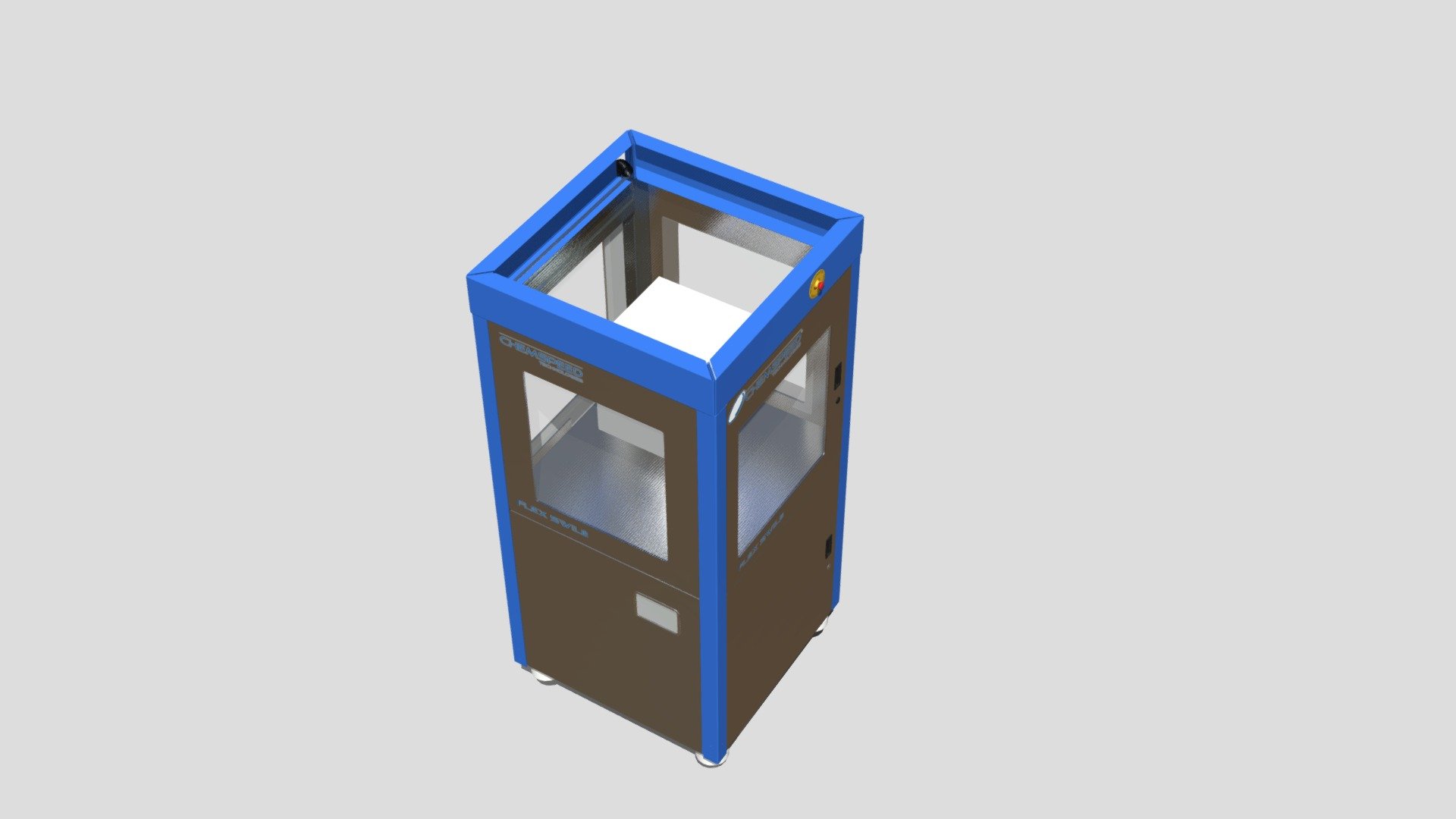 Flex Lp Shell With Cube - 3d Model By Nikyang [fc132f5] - Sketchfab