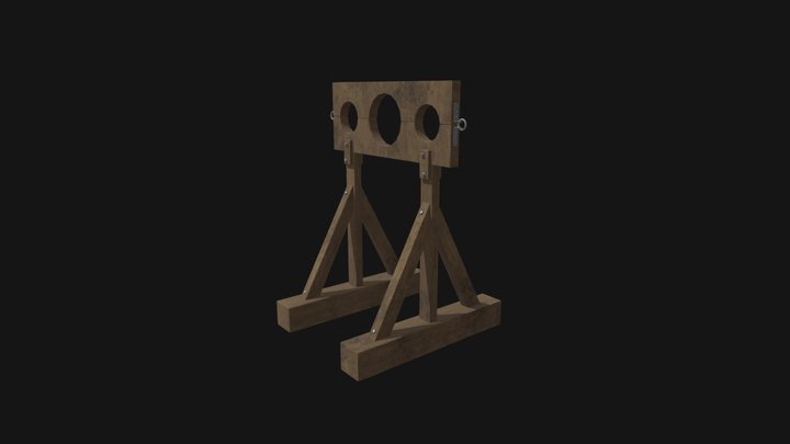 Medieval Punishment 3D Model