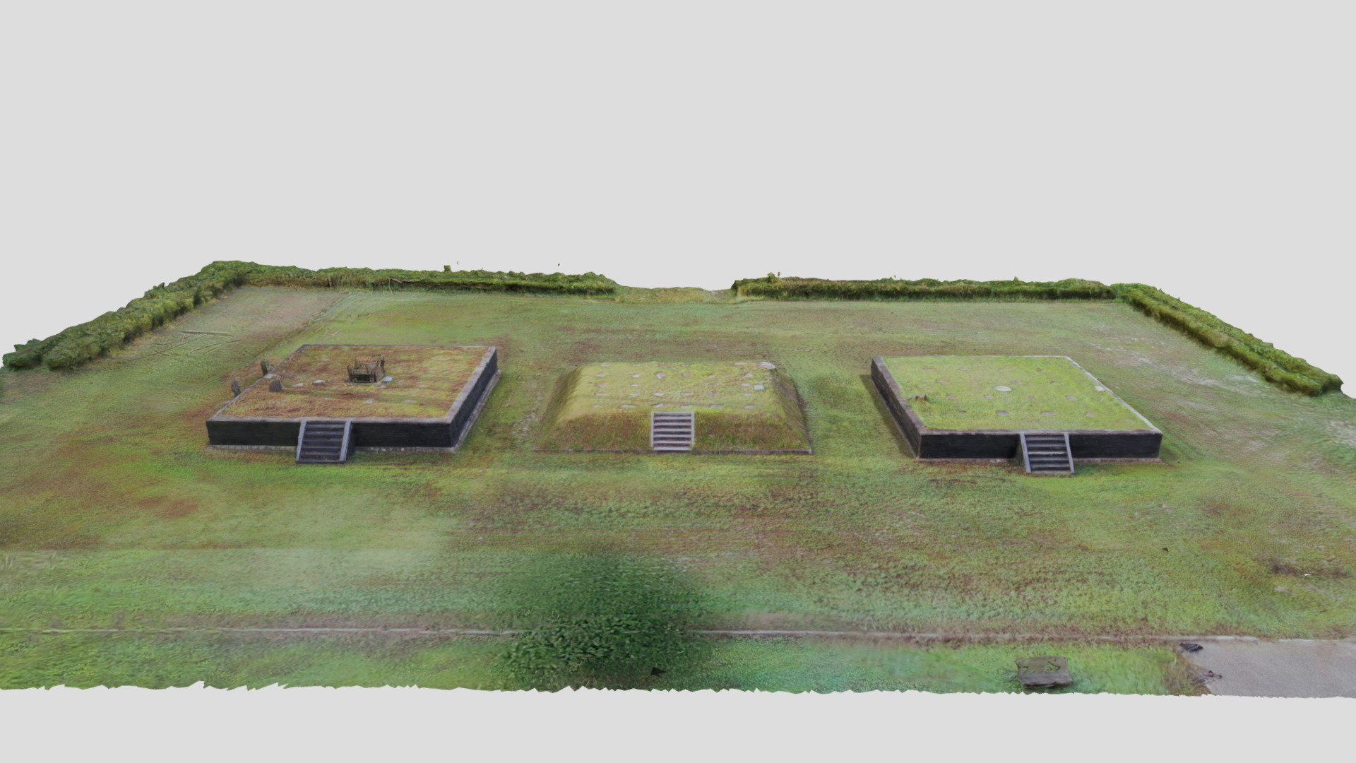 三ッ塚廃寺跡 — Sketchfab embed 3D viewer