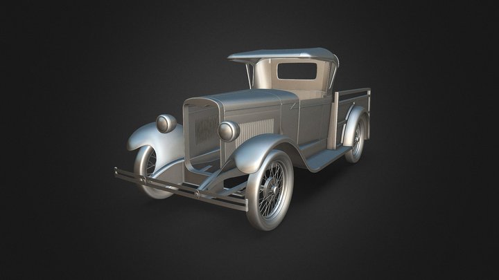 Chevrolet Campeon 1928 3D Model