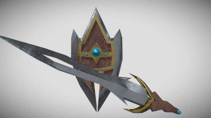 swordandshieldmodelhannahb 3D Model