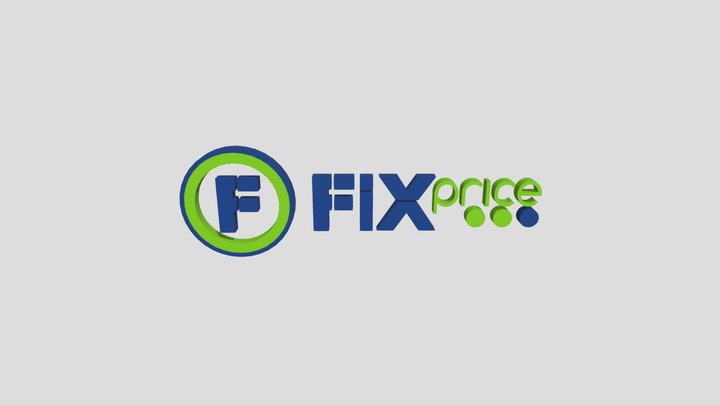 Fix Price 3D Model