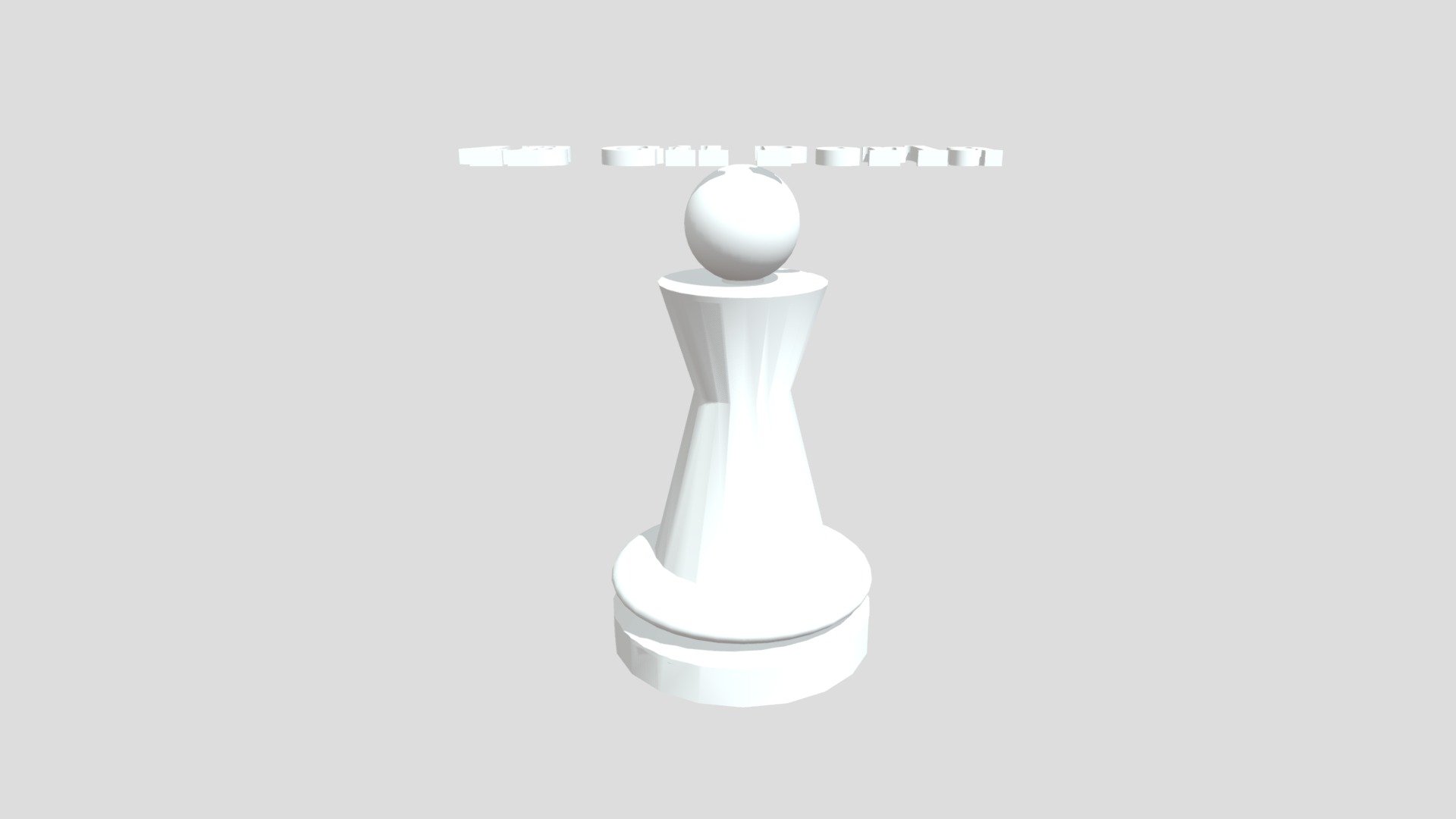 Chess Pawn - 3D model by Perla Gil (@perla.gildiaz) [fc14472] - Sketchfab