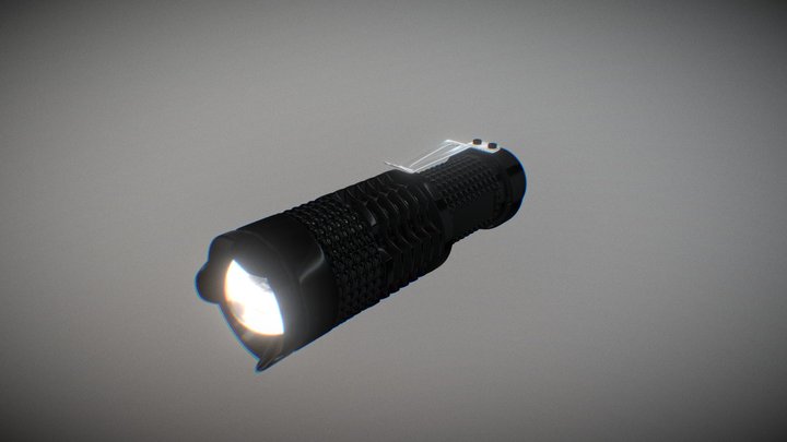 Flashlight 3D Model