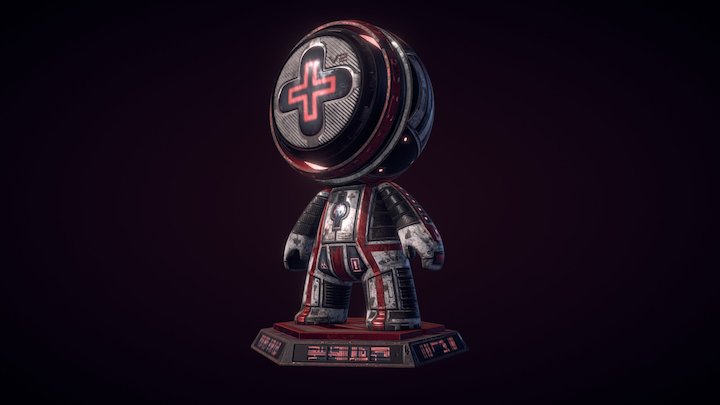 Meet Mat 2017 MedicBot v2 3D Model