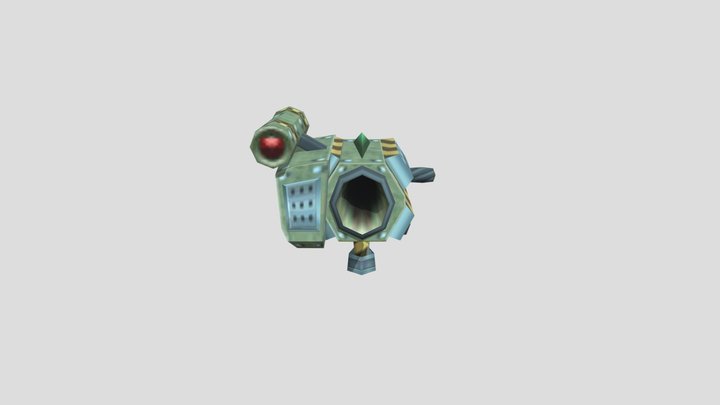 Rocket Launcher (N Gin) – Modello 3D gratuito STL