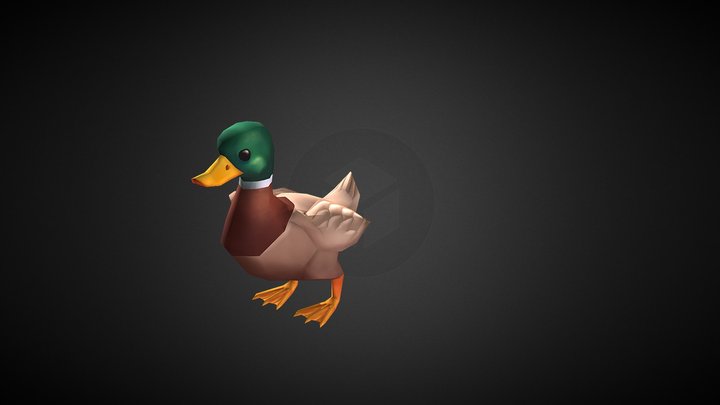 Duck 3D Model
