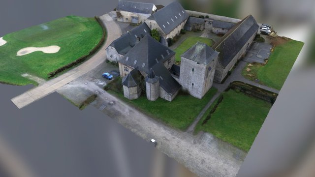 Topcon Falcon8 Castle Low res 3D Model