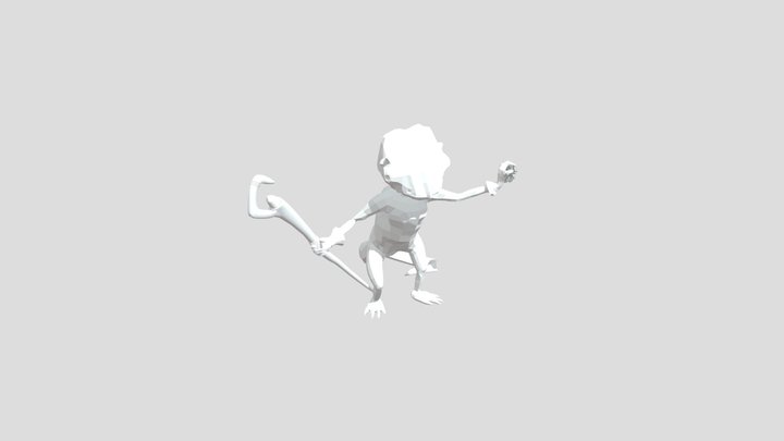 Wiz Lizard Vera Panagis 3D Model