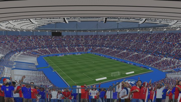 Stade De France 3D Model