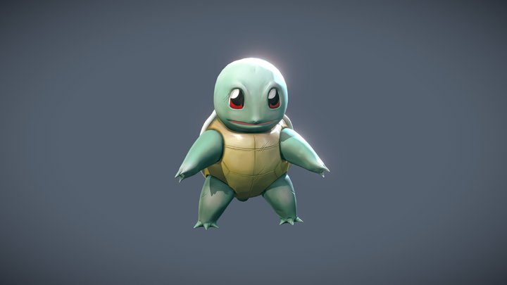 Squirtle 3D Model