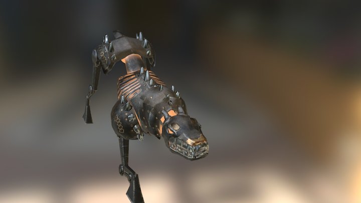 Furnace dog 3D Model
