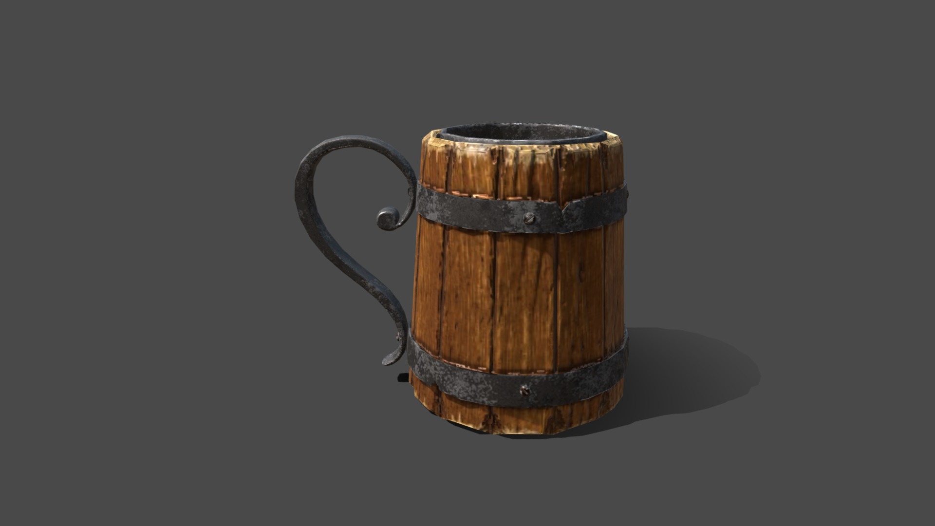 Tavern Cup Low Poly - 3D model by ApeTacos (@apetacos) [fc1b268]