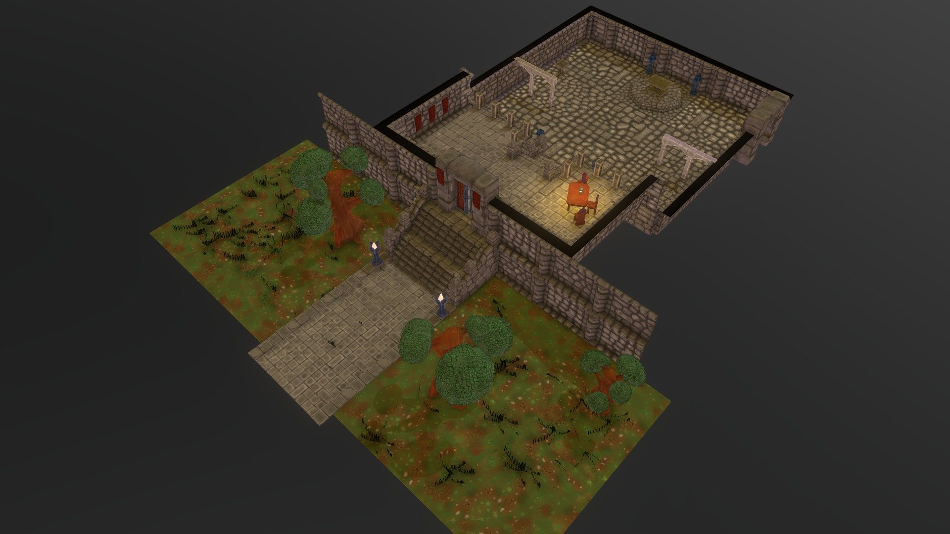 Dungeon Test Scene