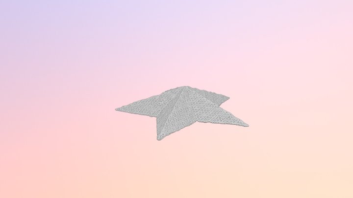 Морская звезда 3D Model