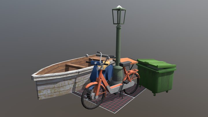 5 Finished Props - Eline Verhaeghe 1DAE17 3D Model