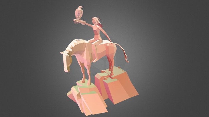 Hunting Party 3D Model