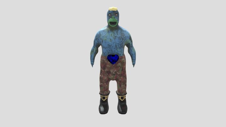 Personaje Avanzado 3D Model