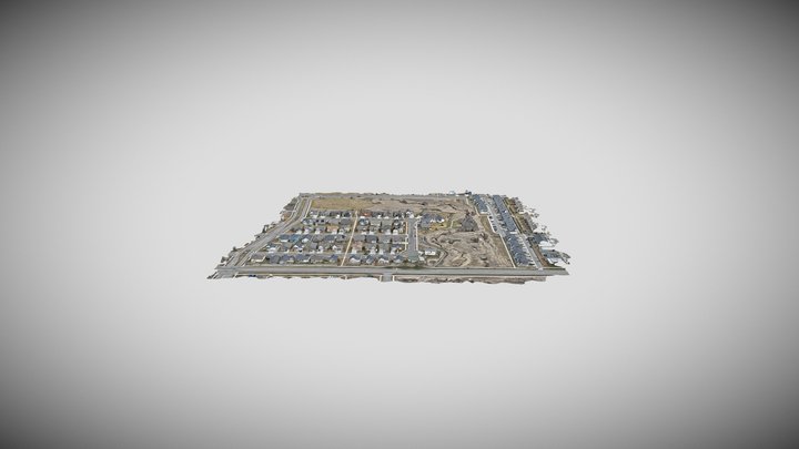 Westbrook HOA Bozeman MT_simplified_3d_mesh 3D Model