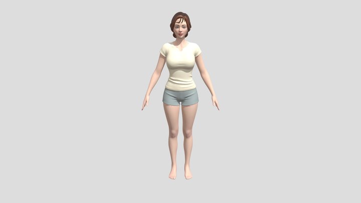 Eun-Mi 3D Model