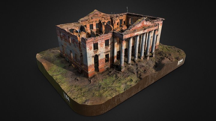 Усадьба Куммолово (Kummolovo estate) 3D Model