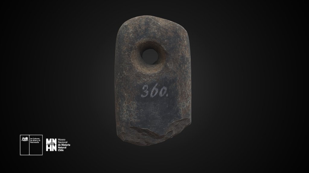 Hacha de piedra
