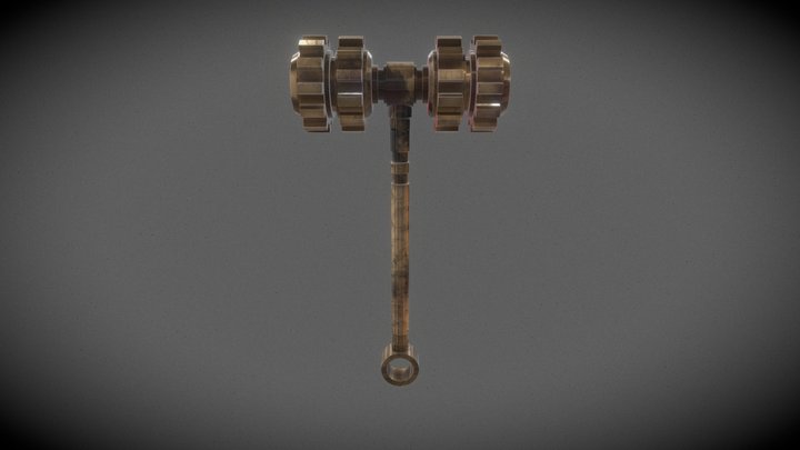Gear Hammer 3D Model