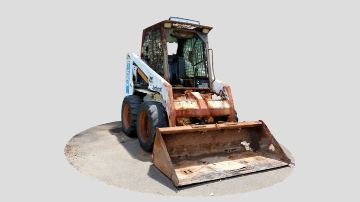 Rusty Bobcat 3D Model