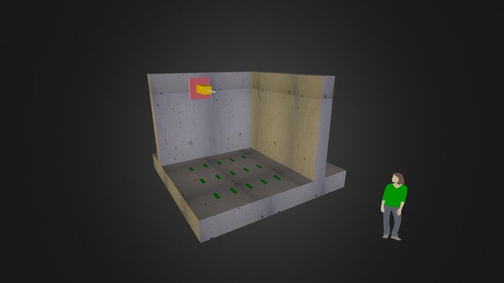 Muro de carga 3D Model