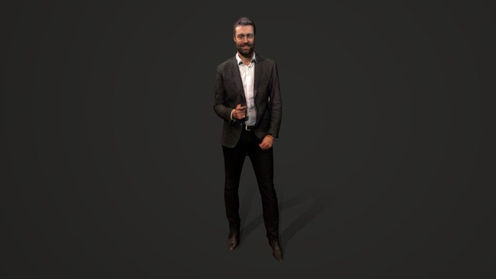 Guillaume G. 3D Model