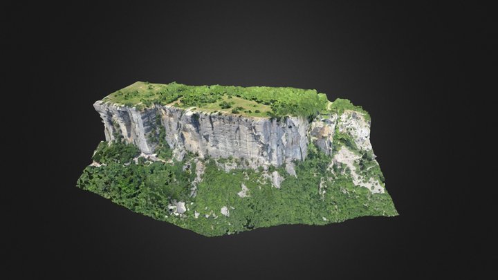 Pietra di Bismantova 3D Model