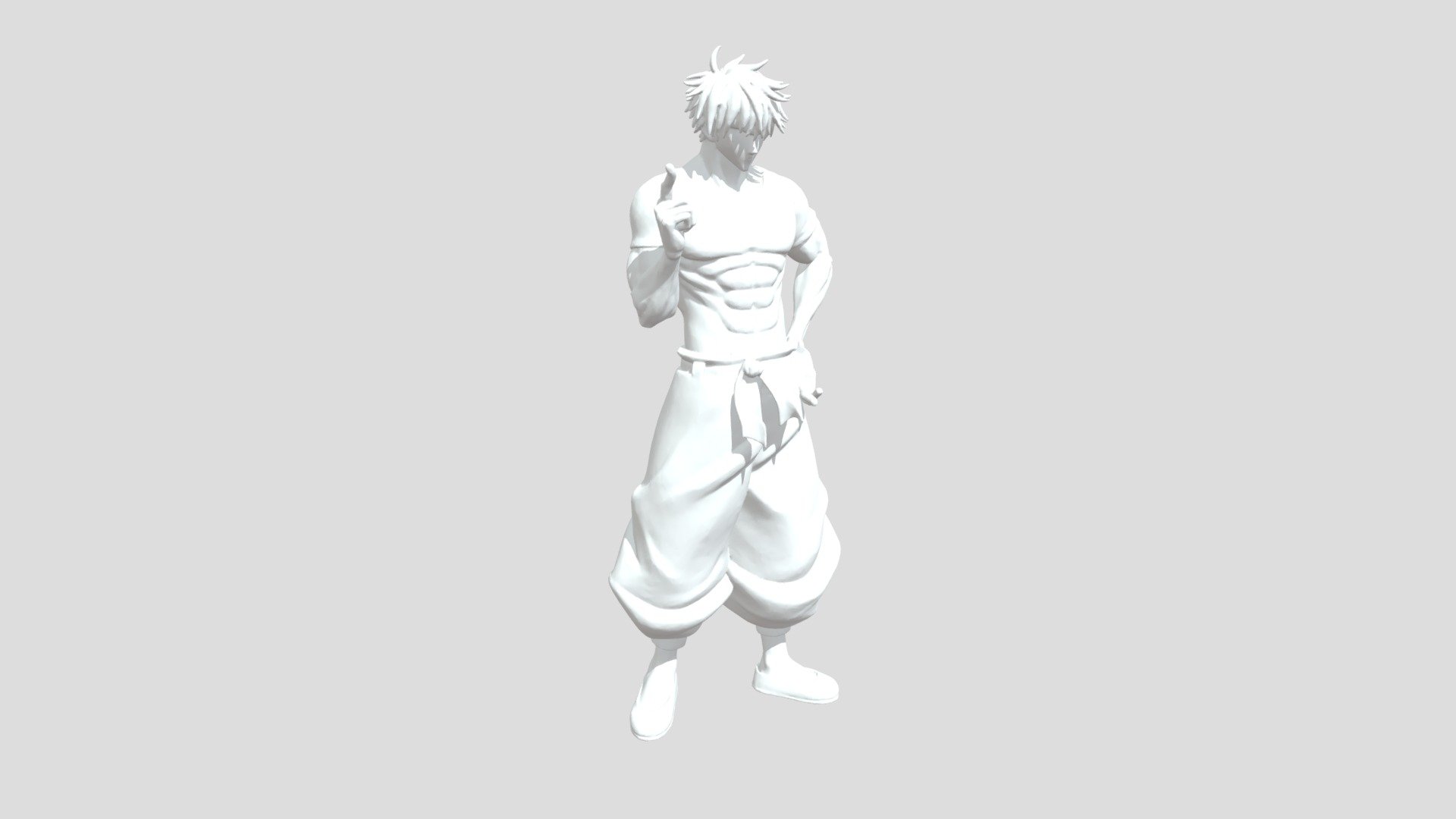 Gojo model - 3D model by mamanirabha294 [fc2374a] - Sketchfab