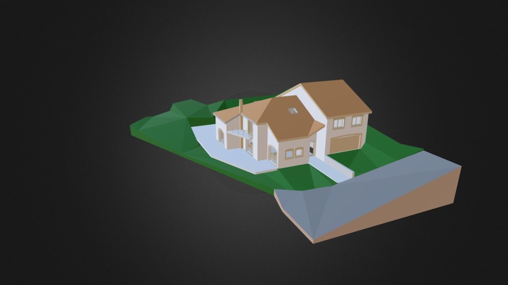 Maison 2 sur terrain en pente