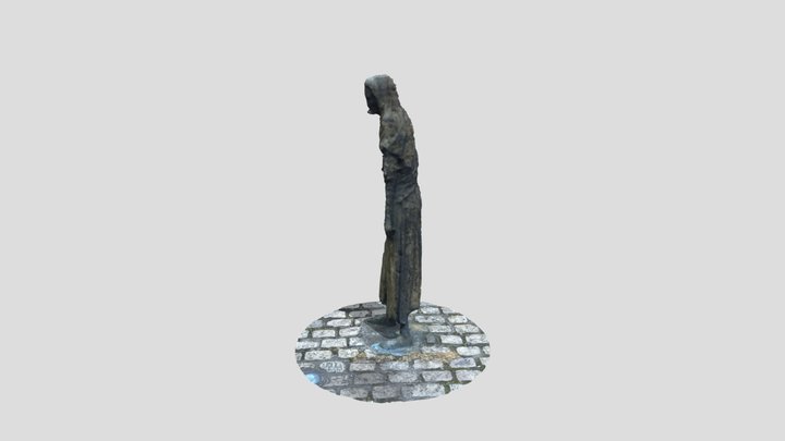 Famine Memorial 3D Model
