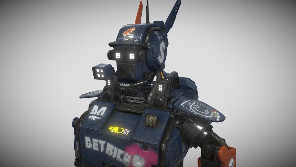 Chappie - Blender Rig Free
