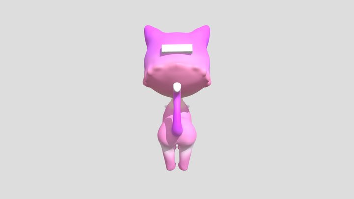 魅惑喵 3D Model