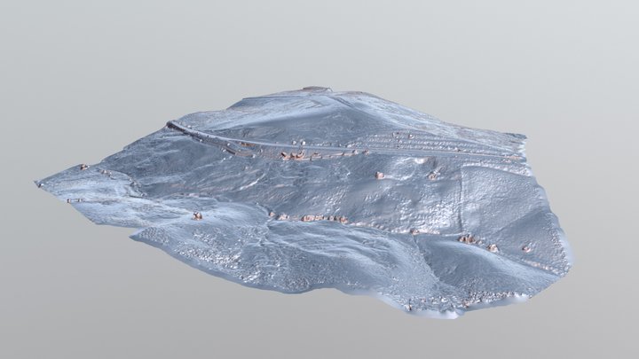 Landslide 3D Model