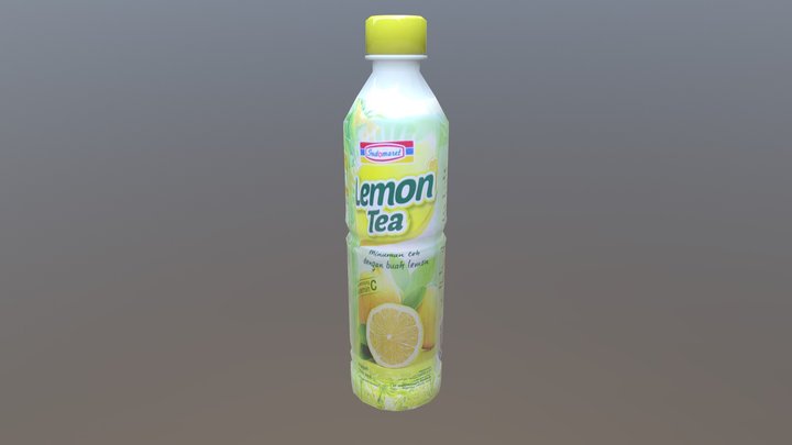 Indomaret Lemon Tea 3D Model