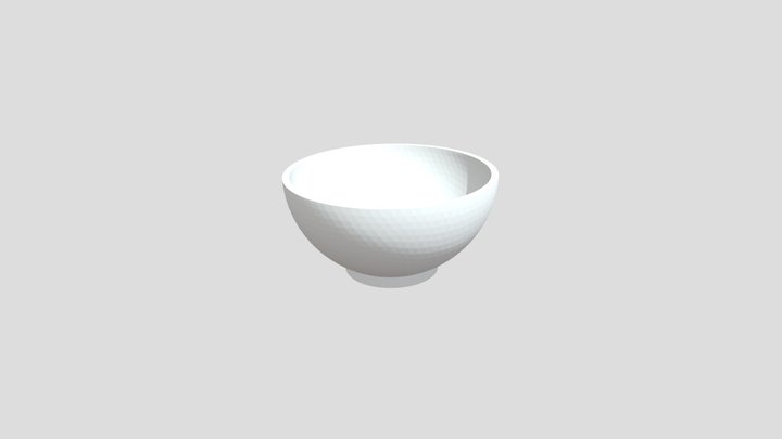 Mangkuk 3D Model