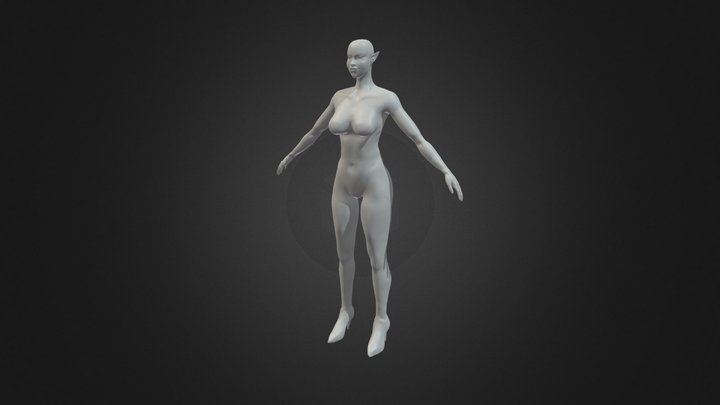 Goblin Girl 3D Model