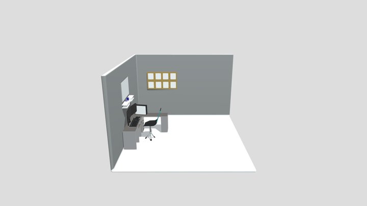 3D Gaming Setup – Free 3D Model STL