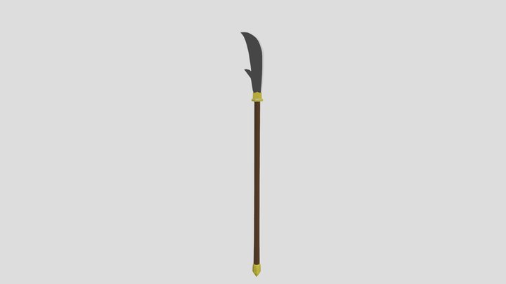 Guan Dao 3D Model